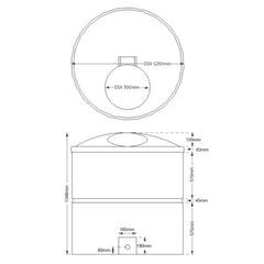 1500 Litre Molasses Tank