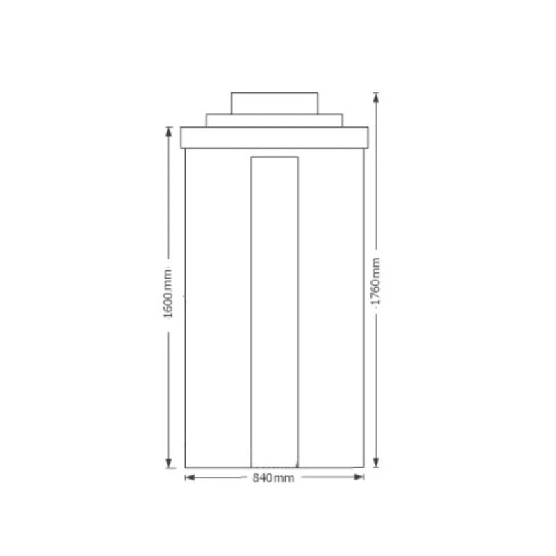 1900 Litre Slimline Bunded AdBlue Tank