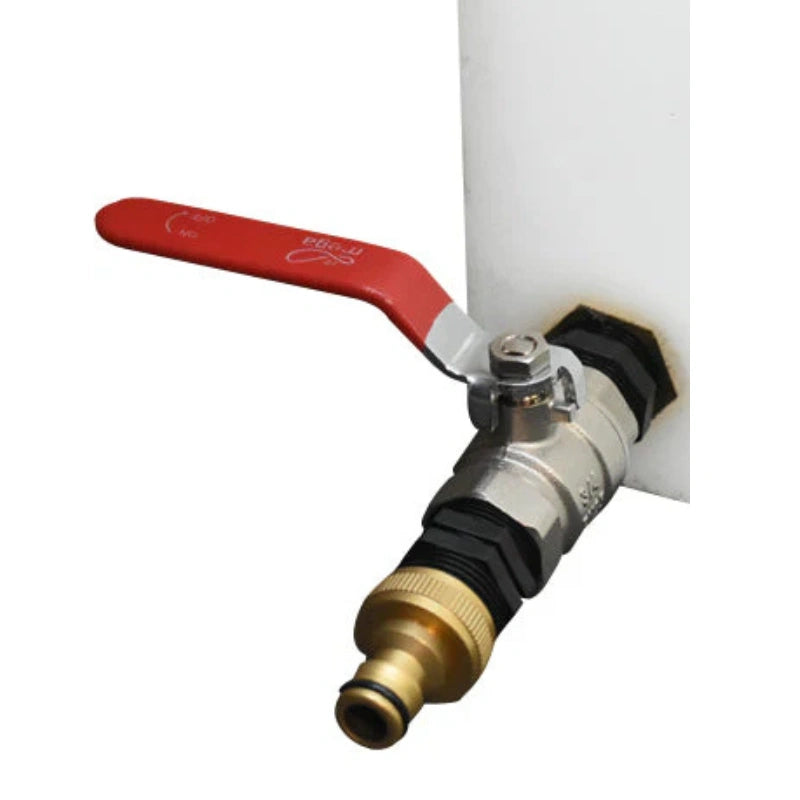 250 Litre Upright Baffled Water Tanks - Double Outlet