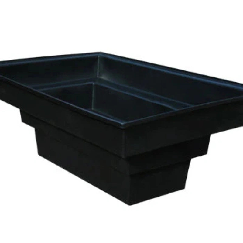 4000 Litres Rectangular Garden Pond in Black