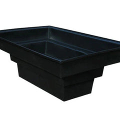 4000 Litres Rectangular Garden Pond in Black