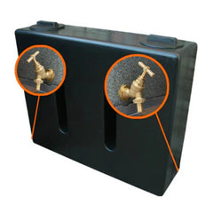 400 Litre Potable Water Tank V1 - Double Outlet