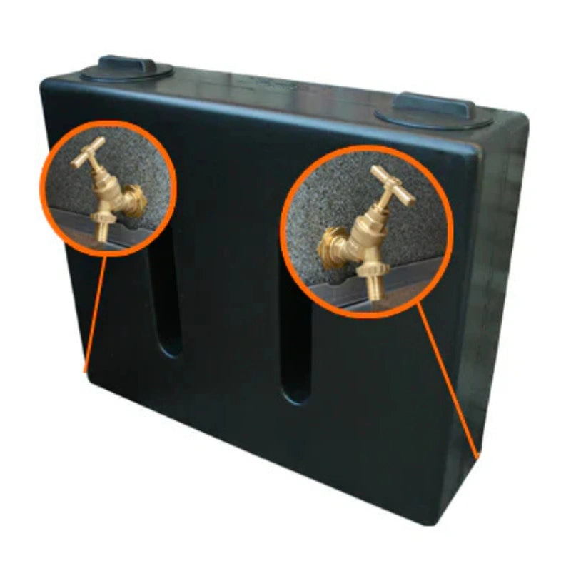400 Litre Potable Water Tank V1 - Double Outlet