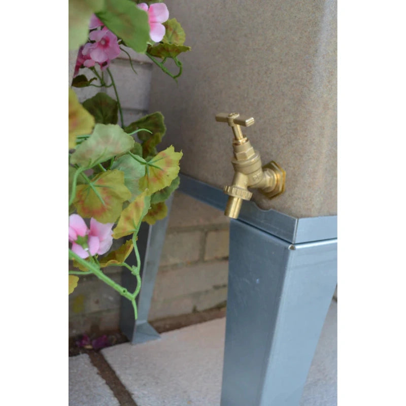 400 Litre Slimline Water Butt in Sandstone