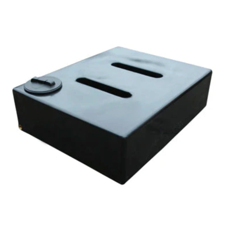 400 Litre Water Tank Layflat V2 in Black