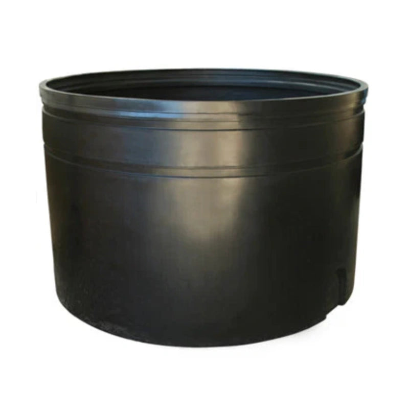 4500 Litre Large Round Garden Pond Black