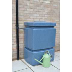 525 Litre Pillar Water Butt in Blue Marble
