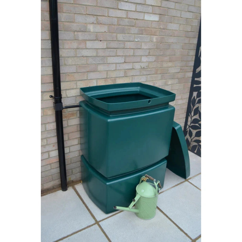 525 Litre Pillar Water Butt in Green
