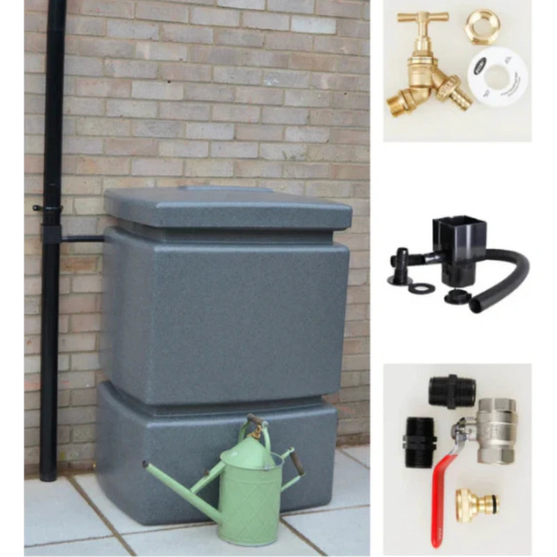525 Litre Water Butt Kit - Millstone