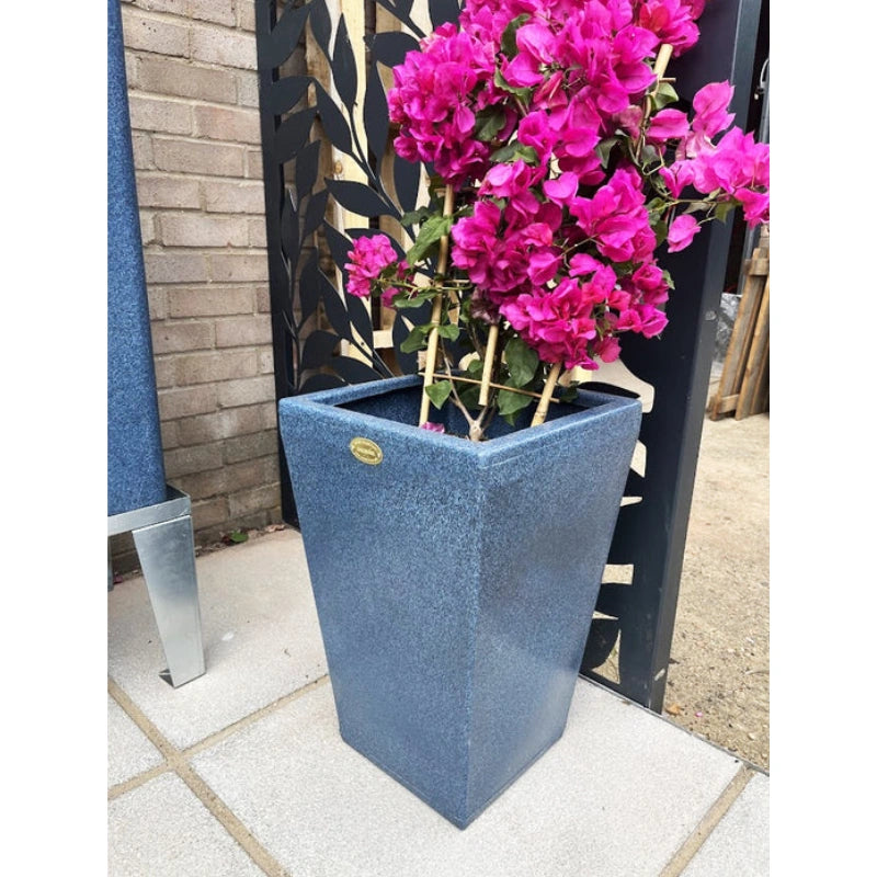 Barrington Garden Planter In Blue Marble