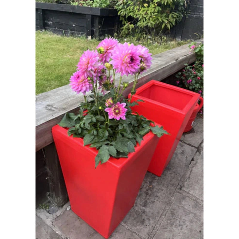 Barrington Garden Planter In Red