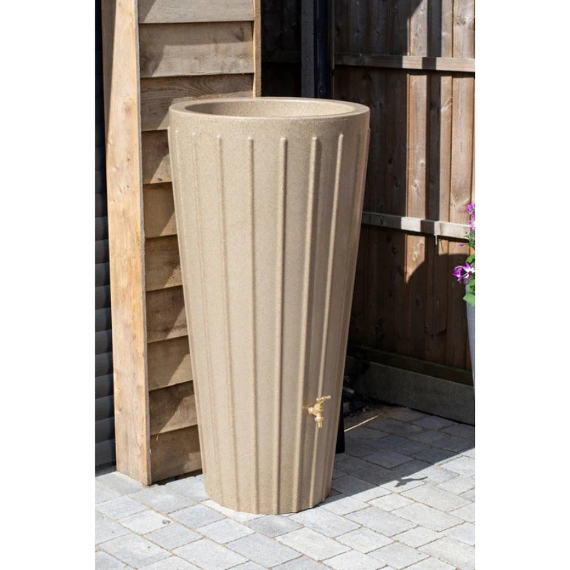Cosmo 200 Litre Water Butt Planters - Sandstone