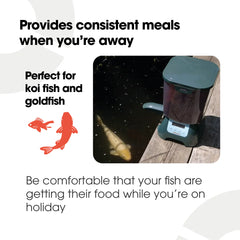 Fish Mate 7-litre Automatic Pond Fish Feeder (P7000)