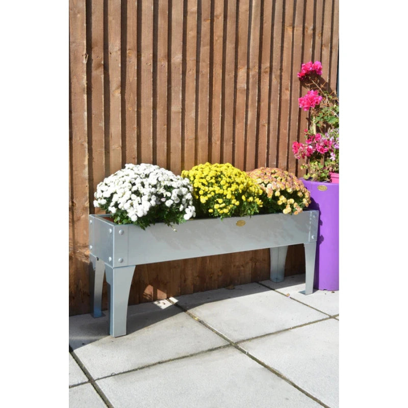 Harston Raised Bed / Galvanised Planter - 180mm