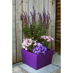 Meldreth Garden Planter In Purple