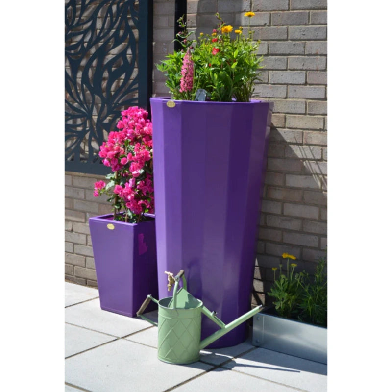 Metropolitan Water Butt Planter - Purple