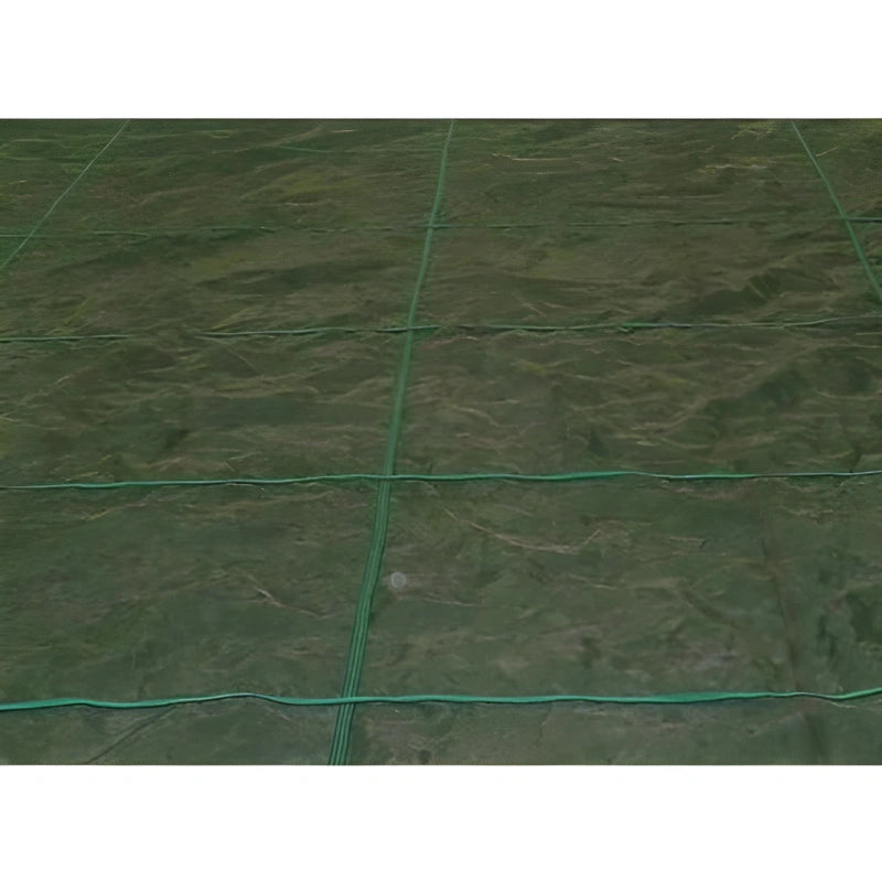 Plastica Winter Debris Cover Deluxe Criss Cross Flush Fix per sqm Green