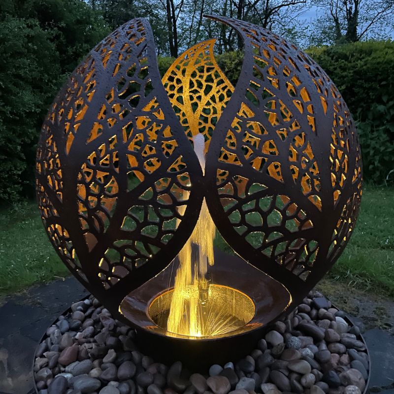 The FirePit Company Jet Style Water Feature 900mm