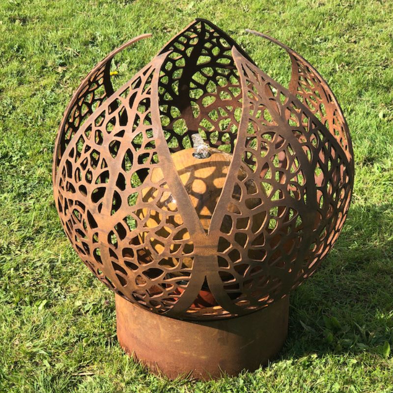 The FirePit Company Stone Sphere Style Water Feature 650-800mm