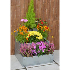 The Three Tier Raised Bed / Galvanised Planter