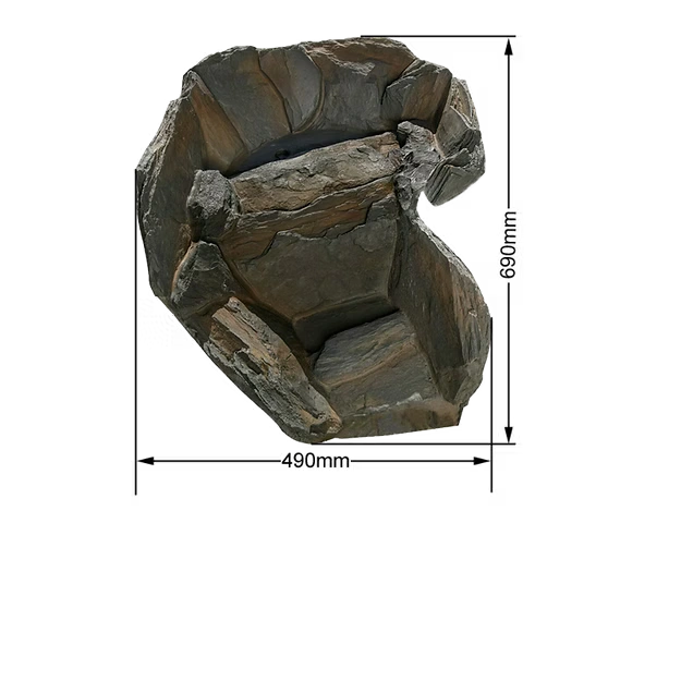 Atlantis Midi Range Slate Drop Garden Cascade