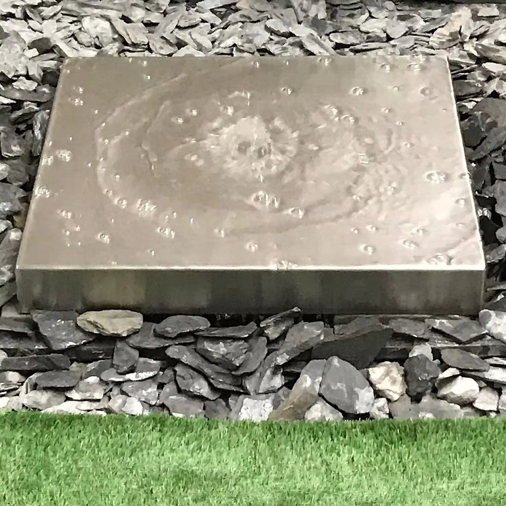 Stainless Steel Square Water Feature