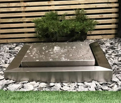 Stainless Steel Square Water Feature