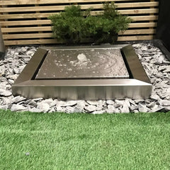 Stainless Steel Square Water Feature