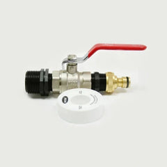 ¾" - 1.5'' Shut-off Valve & Hose Connector