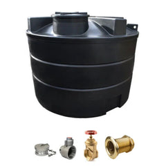 10000 Litre Fire Water Tank - Instantaneous Connections