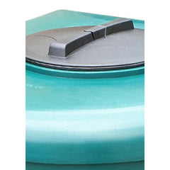 1000 Litre D Shape Water Butt - Green