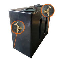 1000 Litre Potable Water Tank - V1 - Double Outlet