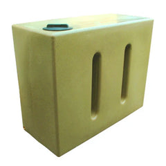 1000 Litre Water Butt V1 - Sandstone - Double Outlet