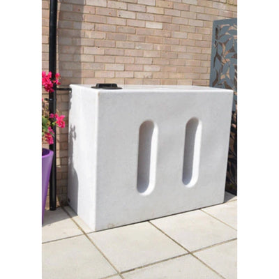 1000 Litre Water Butt V1 - White Marble