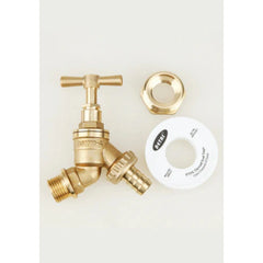 100 Litre Wall Mounted Water Butt with Tap & Diverter - Red