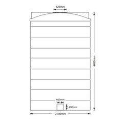 100,000 Litre Fire Tank System - BSRT