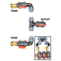 100,000 Litre (4 x 25K) Ecosure Agricultural Rainwater Harvesting System