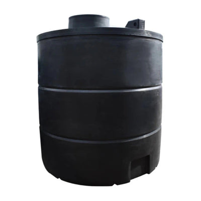 10,000 Litre Water Tank Black - Non-Potable