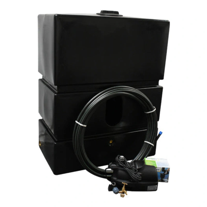 1200 Litre EasyConnect Rainwater Harvesting System - Black