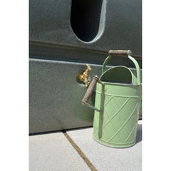 1200 Litre Water Butt in Green Marble