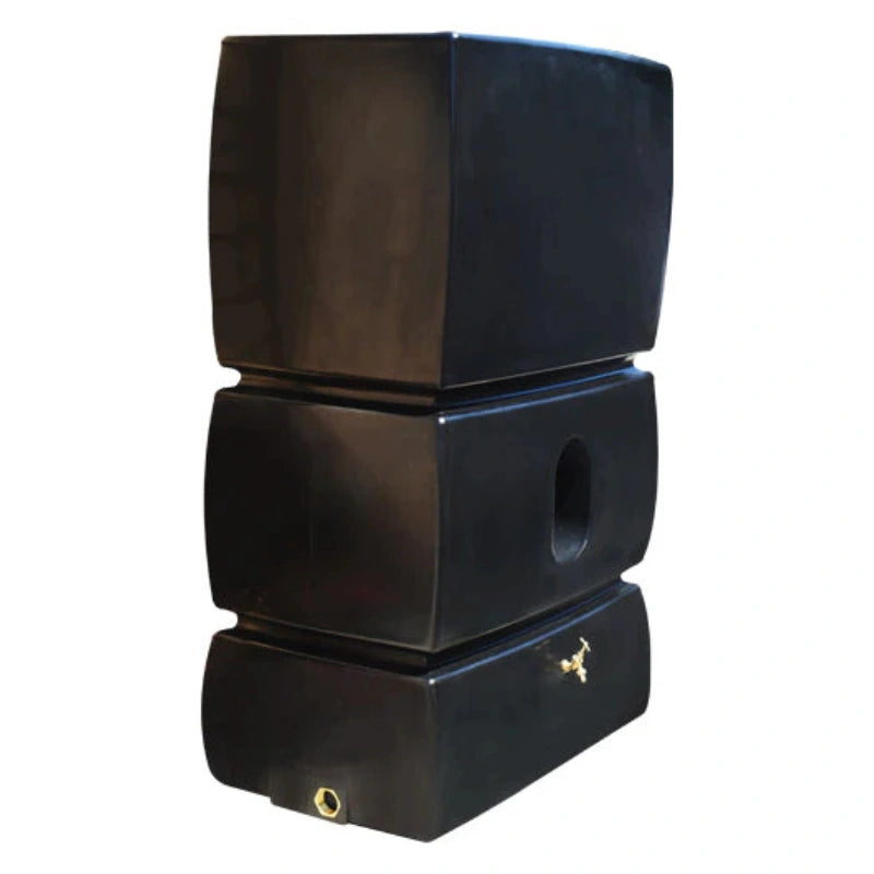 1500 Litre Water Tank in Black - Non-Potable