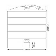 15,000 Litre SuDS Attenuation Tank