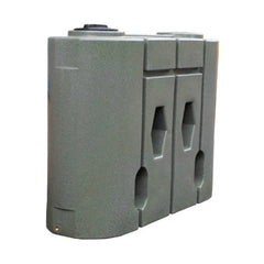 1900 Litre Slimline Water Butt - Green Marble