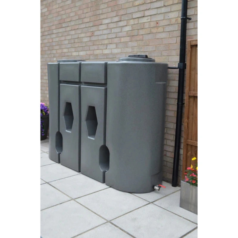 1900 Litre Slimline Water Butt - Milllstone