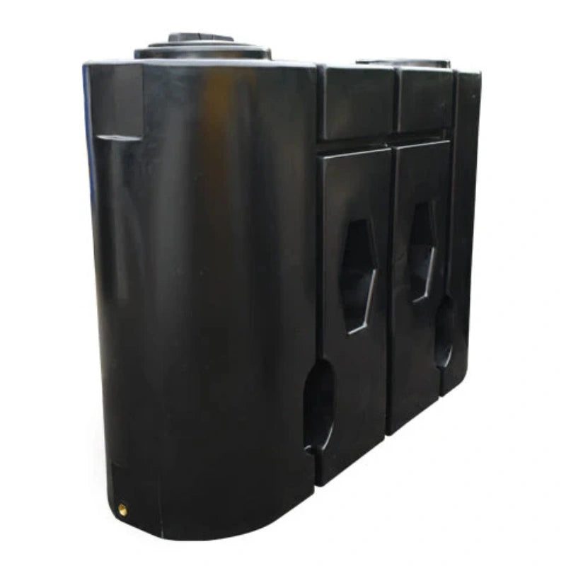 1900 Slimline Water Tank Black