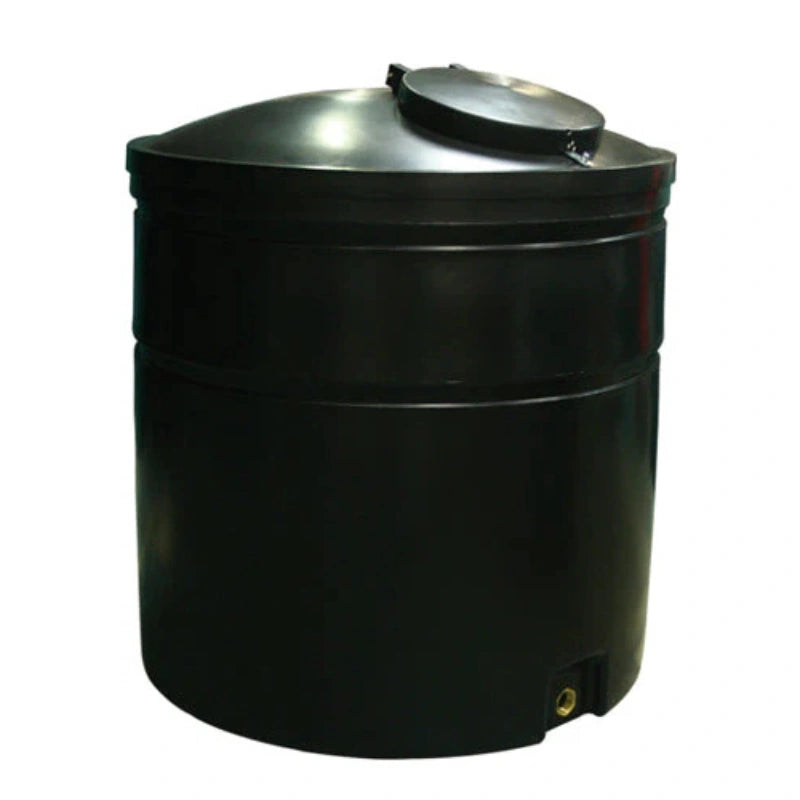 2000 Litre Water Tank - Black - Non-Potable
