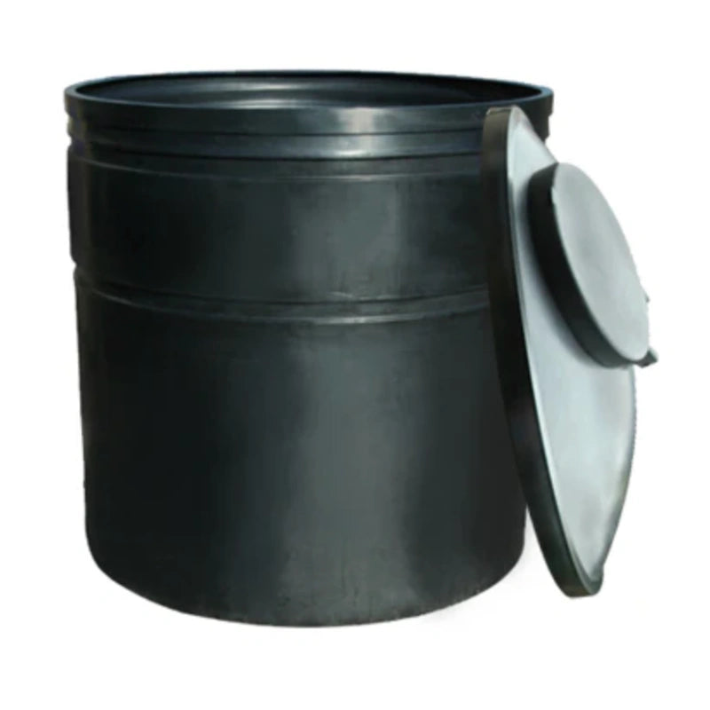2000 Litres Total Access Water Tank - Black
