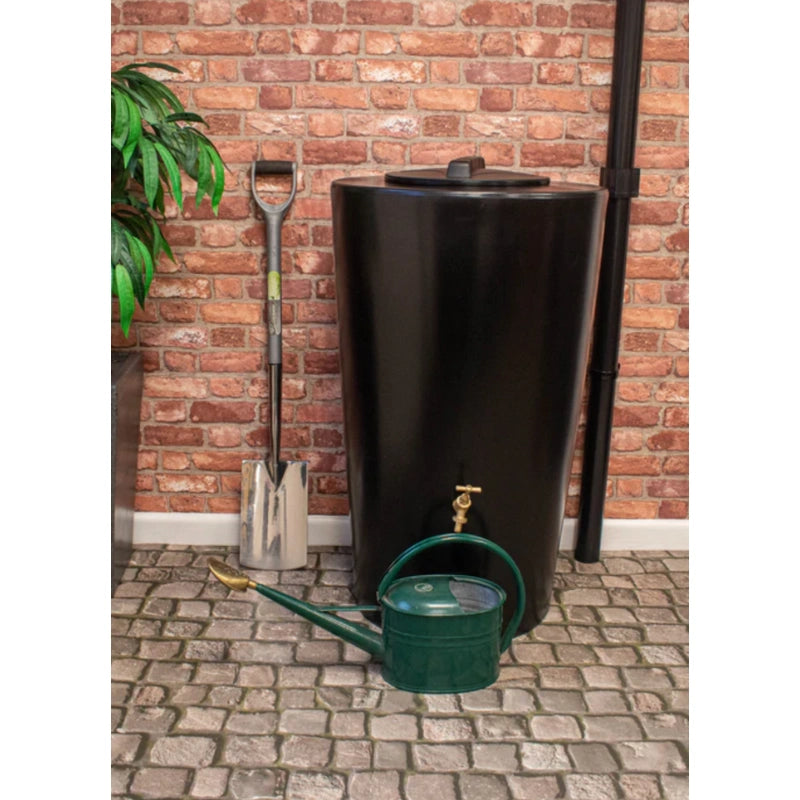 200 Litre Just Water City Water Butt Black