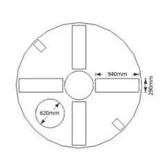 25000 Litre Fire Water Tank