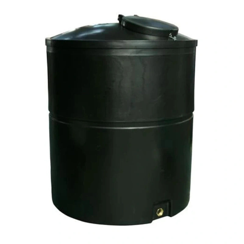 2500 Litre Water Tank Black - Non-Potable